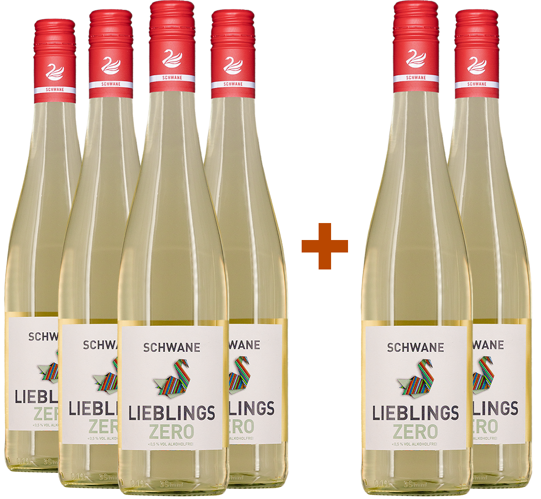 4+2 Paket Lieblingszero Entalkoholisierter Wein