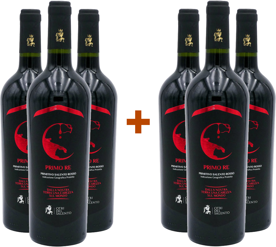 3+3 Paket Primitivo Primo Re Salento IGP