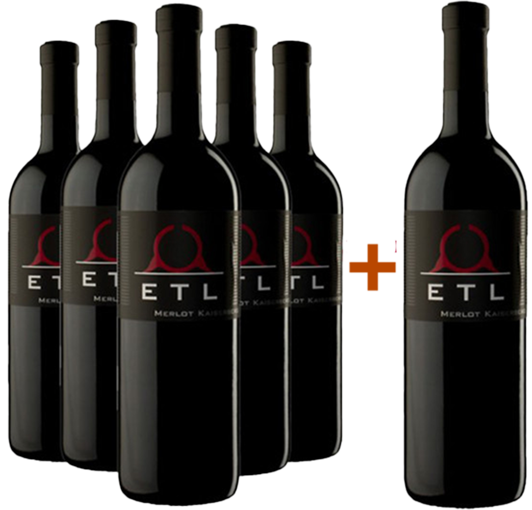 5+1 Paket Kaiserberg Merlot trocken