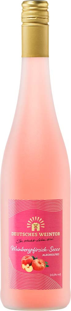 Weinbergpfirsich-Secco ALKOHOLFREI