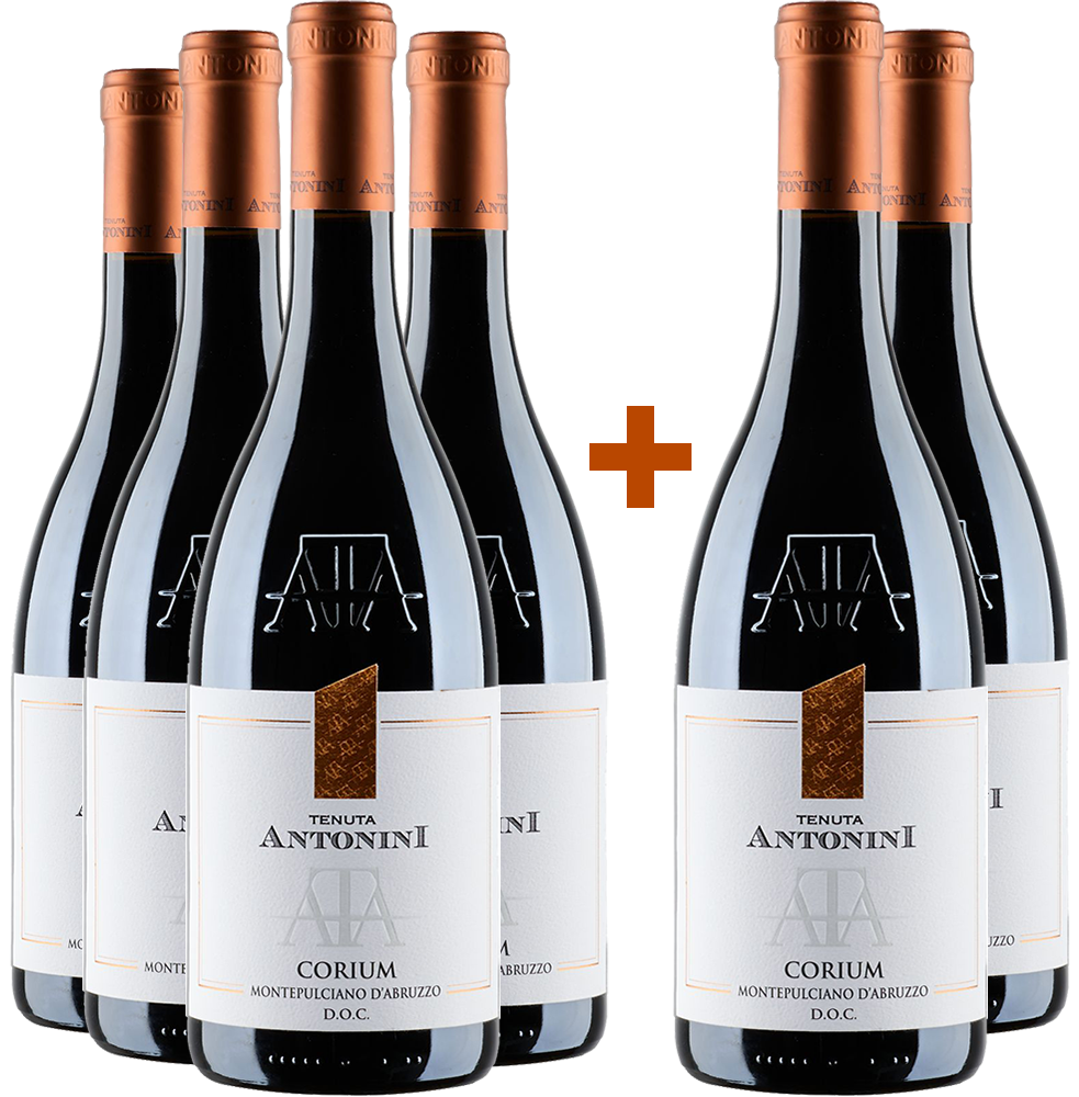 4+2 Paket Corium Montepulciano d'Abruzzo DOC