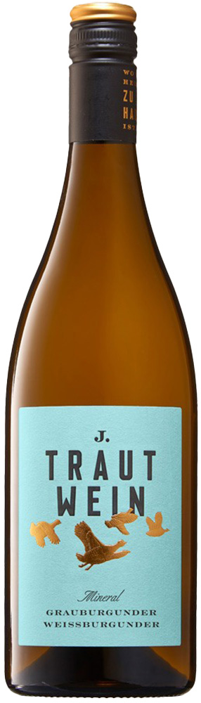 2024 J. Trautwein Grauburgunder Weissburgunder Mineral Wein