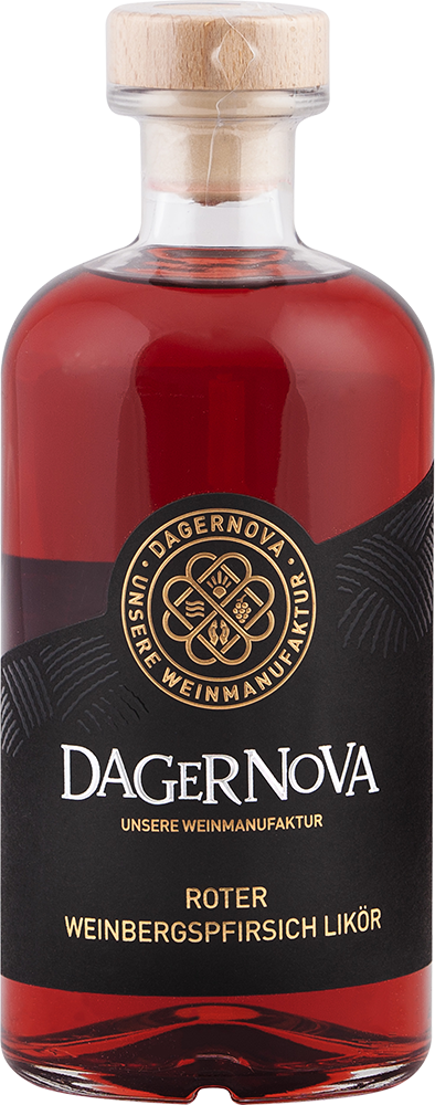 Dagernova Roter Weinbergspfirsich-Likör 0,5 L