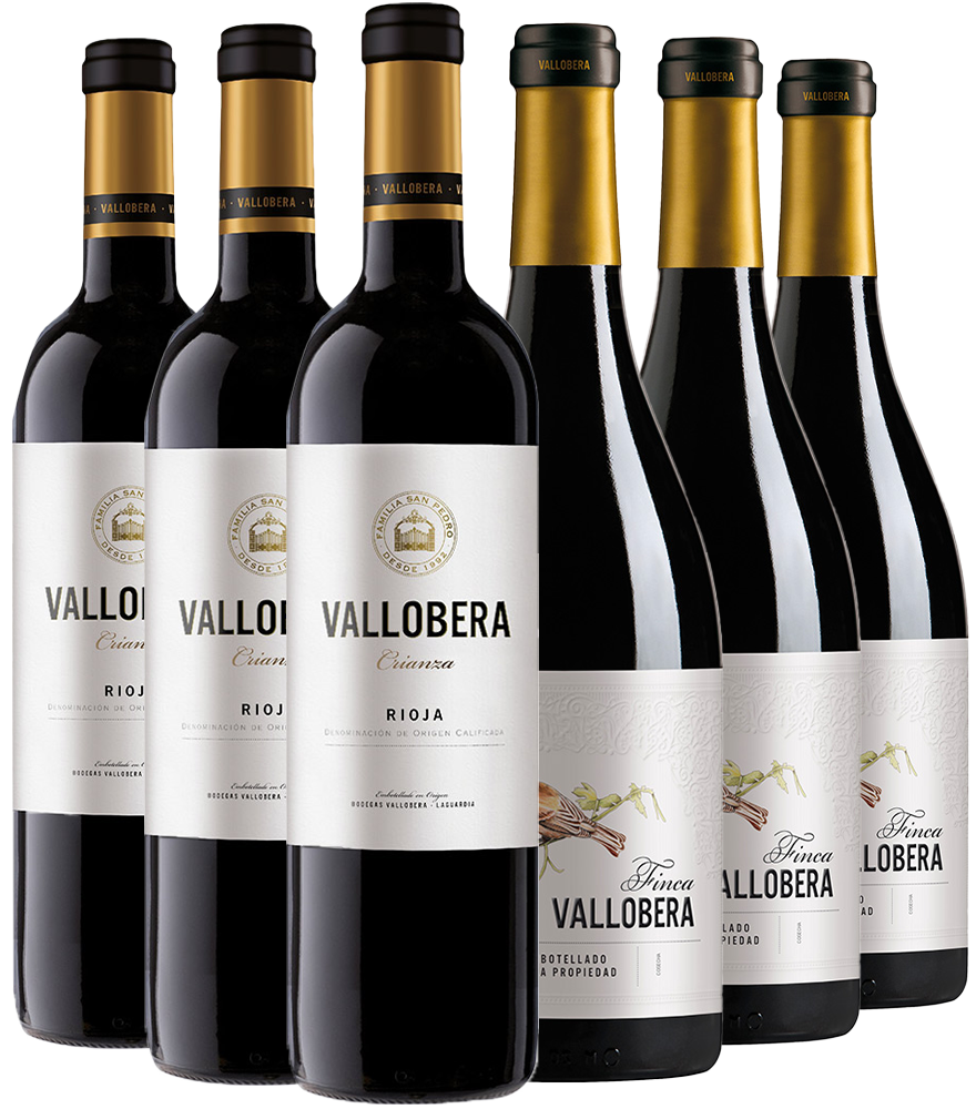 Vallobera Tempranillo Kennenlern-Paket Rioja DOCa