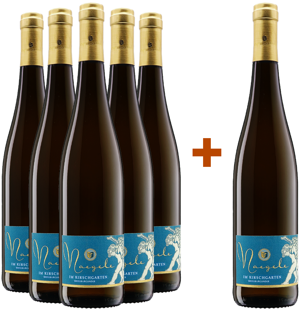 5+1 Paket "Im Kirschgarten" Weißburgunder
