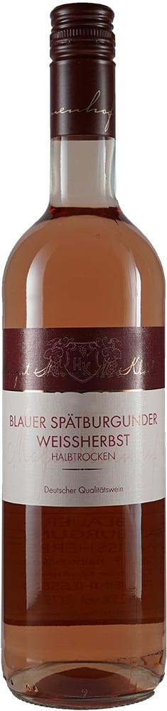 2025 Blauer Spätburgunder Rosé Weissherbst