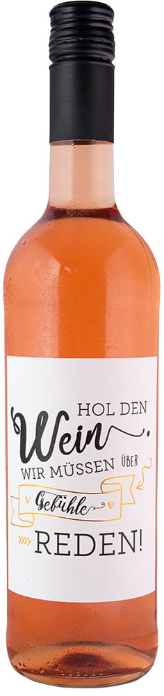 Rosé - Wein trifft auf Poesie "hol den"