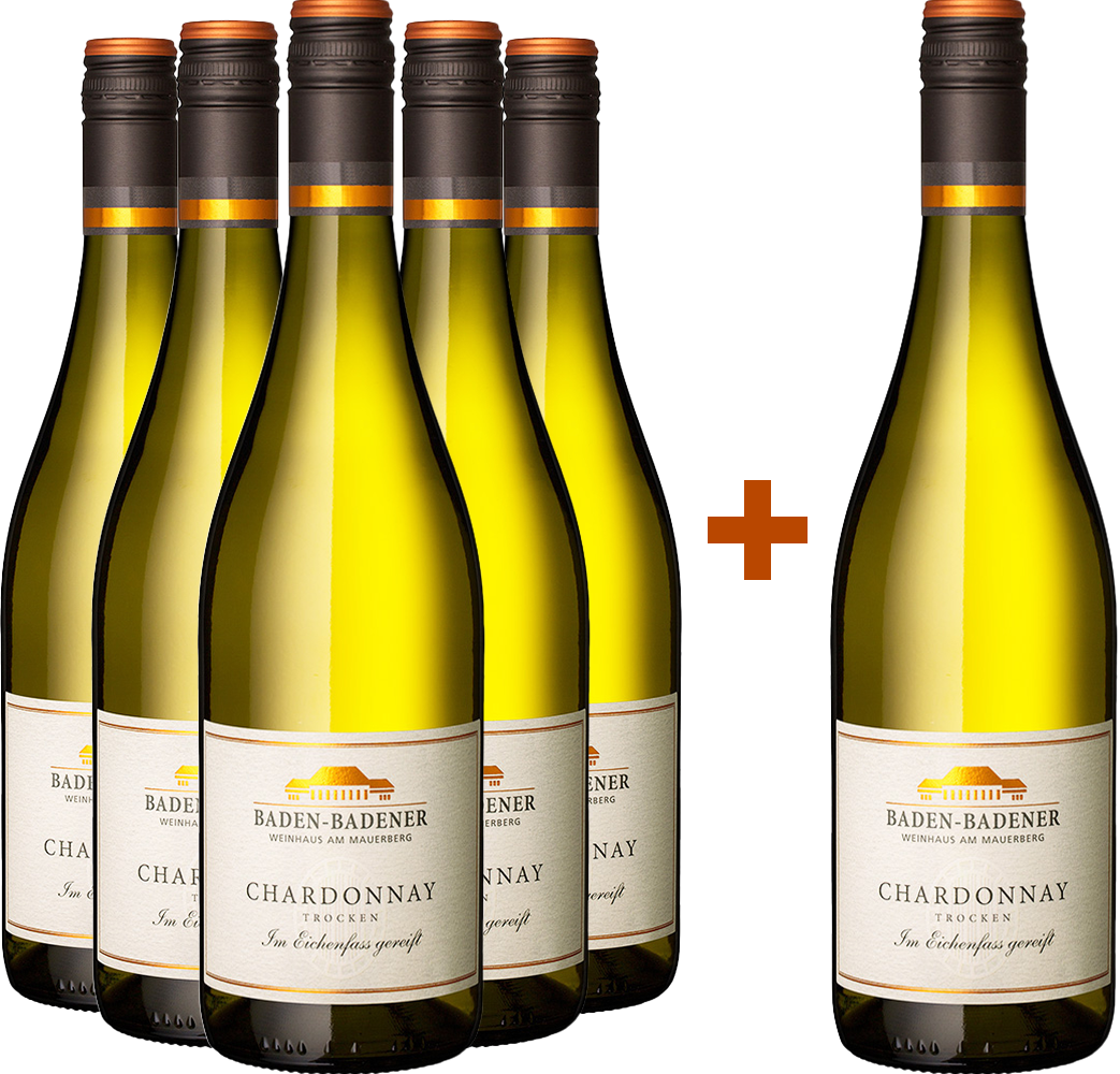 5+1 Paket Chardonnay Eichenfass