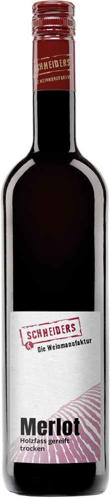 2018 Merlot Rotwein im Eichenfass gereift