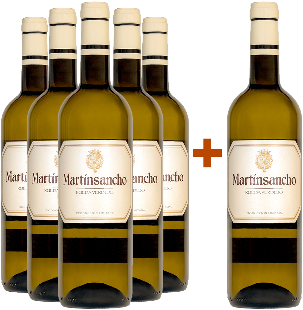 5+1 Aktionspaket Martinsancho Bodega y Viñedos Rueda DO