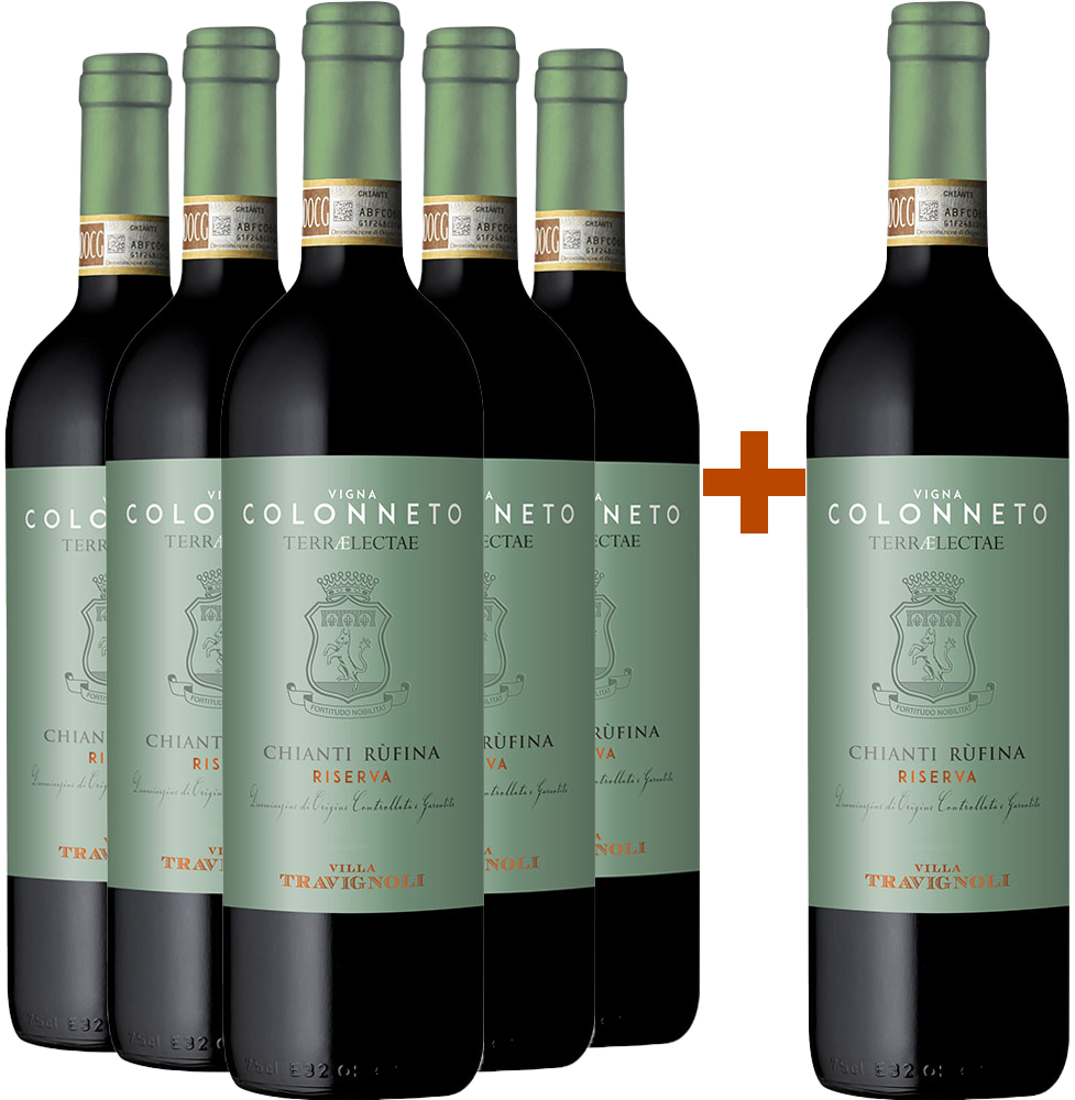 5+1 Paket Terraelectae Vigna Colonneto Chianti Rufina Riserva DOC