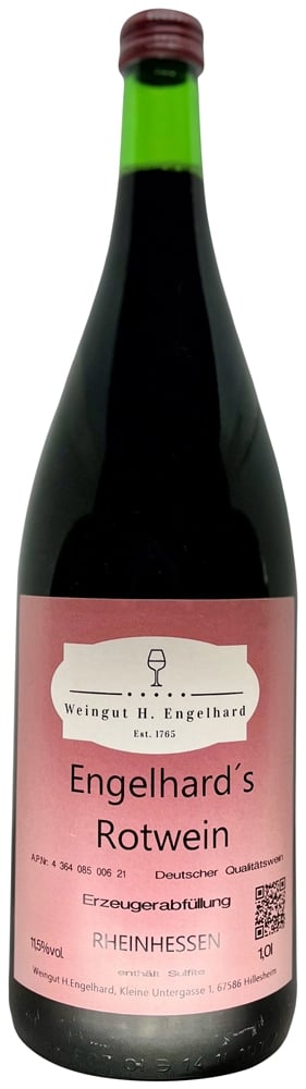Rotwein (Engelhard`s) 1,0 L