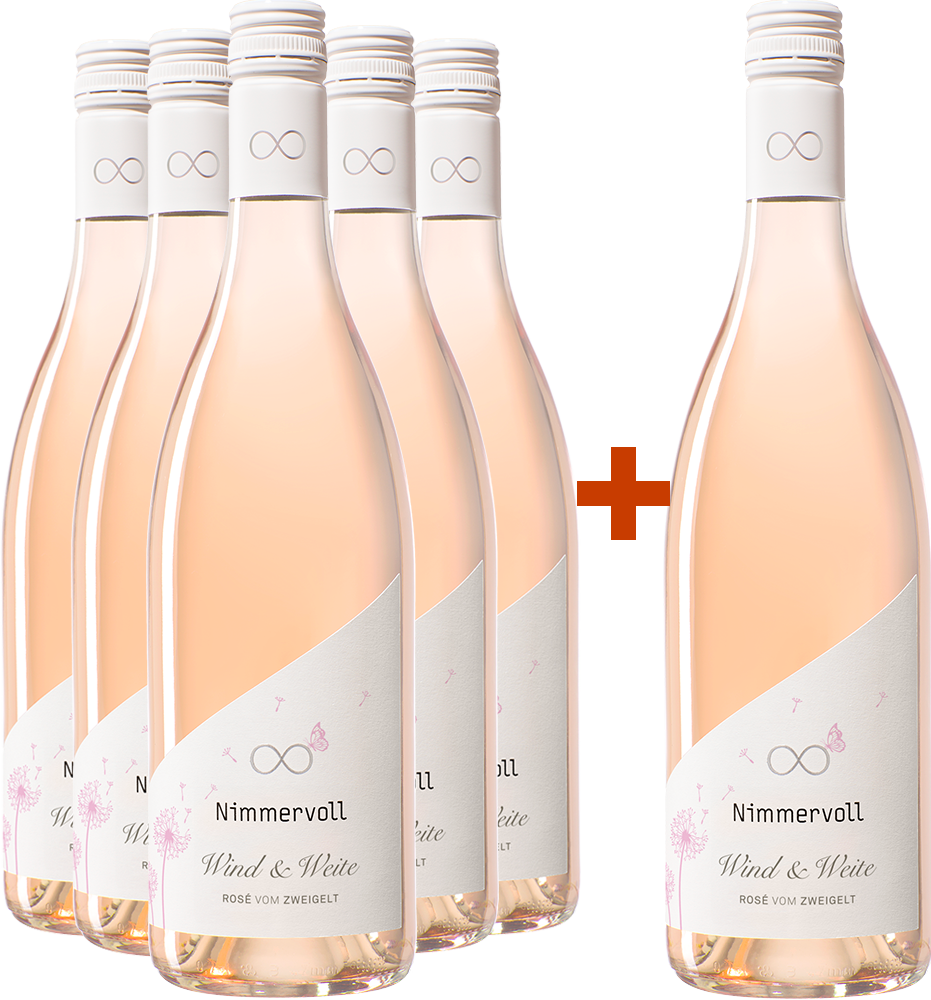 5+1 Paket Rosé Wind und Weite