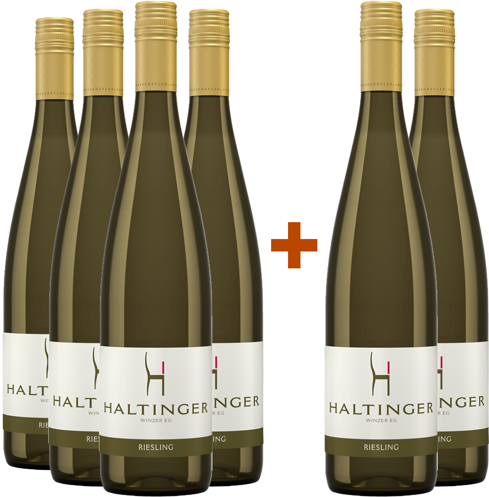 4+2 Paket Baden-Markgräflerland Riesling trocken