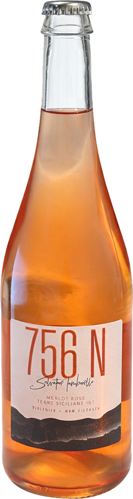 2025 "756N" Merlot Rosè Biologico - Metodo Ancestrale - Non Filtrato Terre Siciliane IGP
