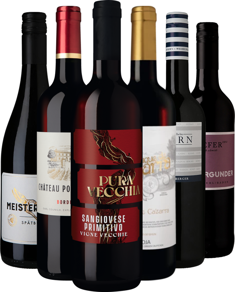 Letzte Rotwein-Reserven-Paket