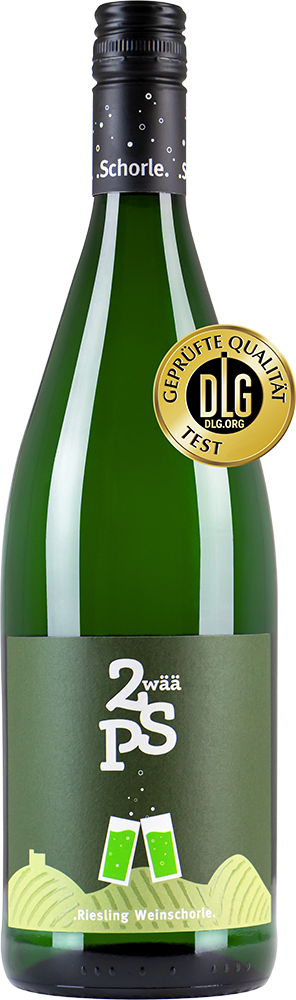 Rieslingweinschorle "Zwää PS" 1,0 L