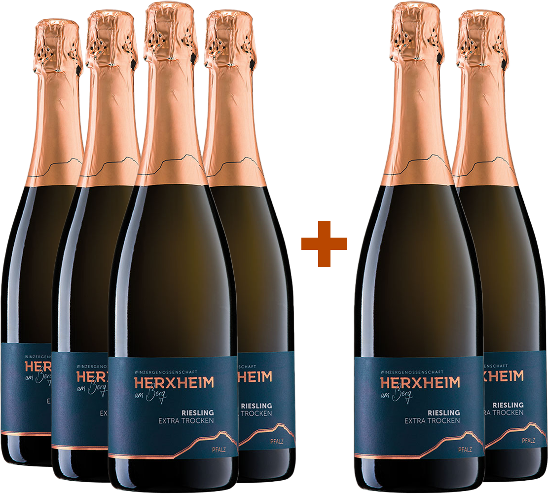 4+2 Riesling Sekt extra trocken