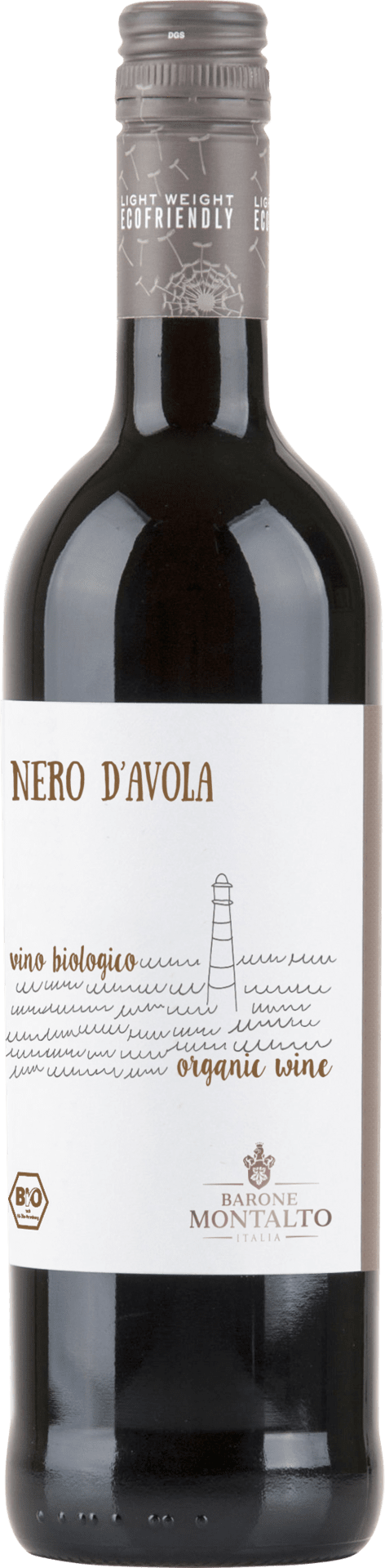 2022 Organic Nero d'Avola Sicilia DOC BIO