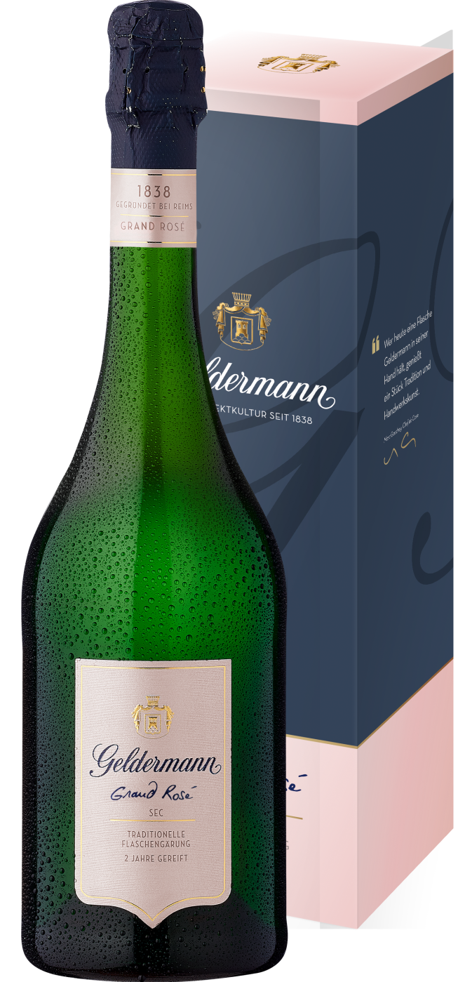 Geldermann Grand Rosé in Geschenkpackung