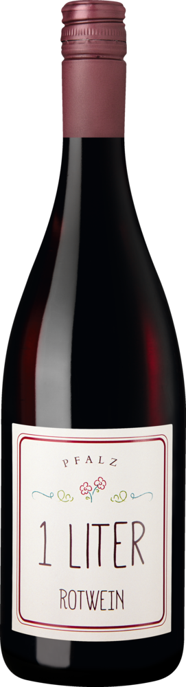 2017 1 Liter Rotwein feinherb