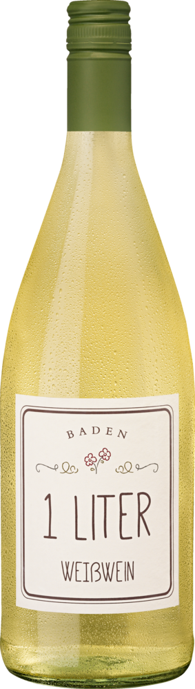 2018 1 Liter Weißwein halbtrocken (1,0 L)