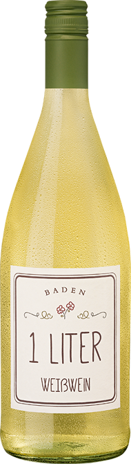 2017 1 Liter Weißwein Halbtrocken (1,0 L)