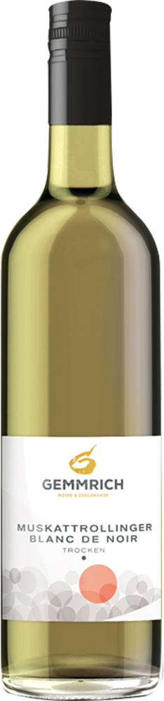 Gemmrich 2019 Muskattrollinger Blanc de Noir ᛫᛫ trocken