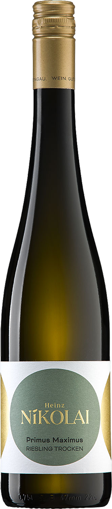 2024 Primus Maximus Riesling *** trocken - Weingut Heinz Nikolai