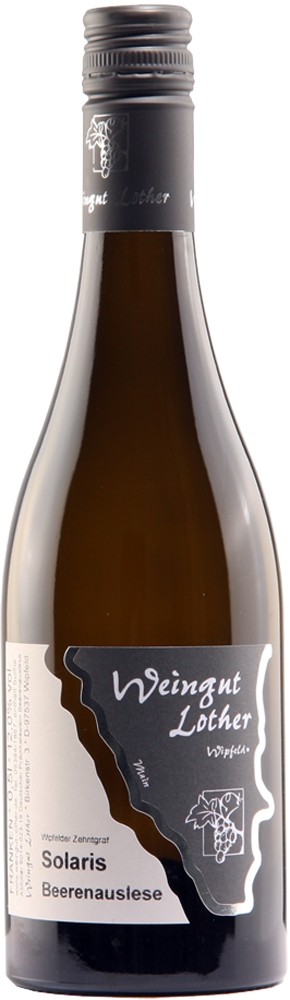 Lother 2018 Wipfelder Zehntgraf Solaris Beerenauslese süß 0,5 L