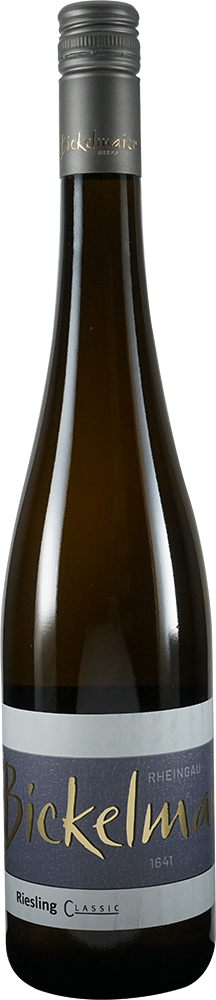 2024 Riesling Classic Rheingau feinherb - Weingut Bickelmaier