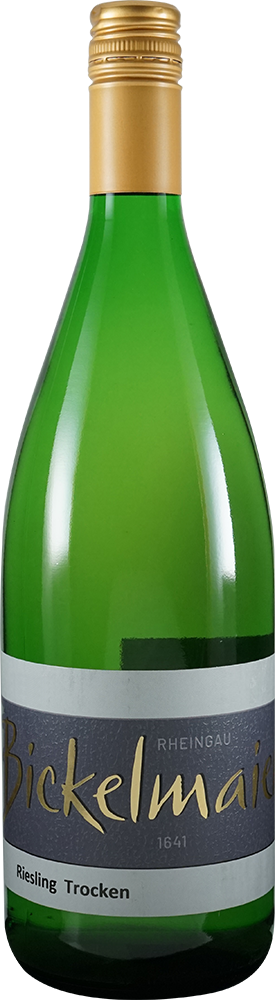 2024 Riesling trocken 1,0 L - Weingut Bickelmaier