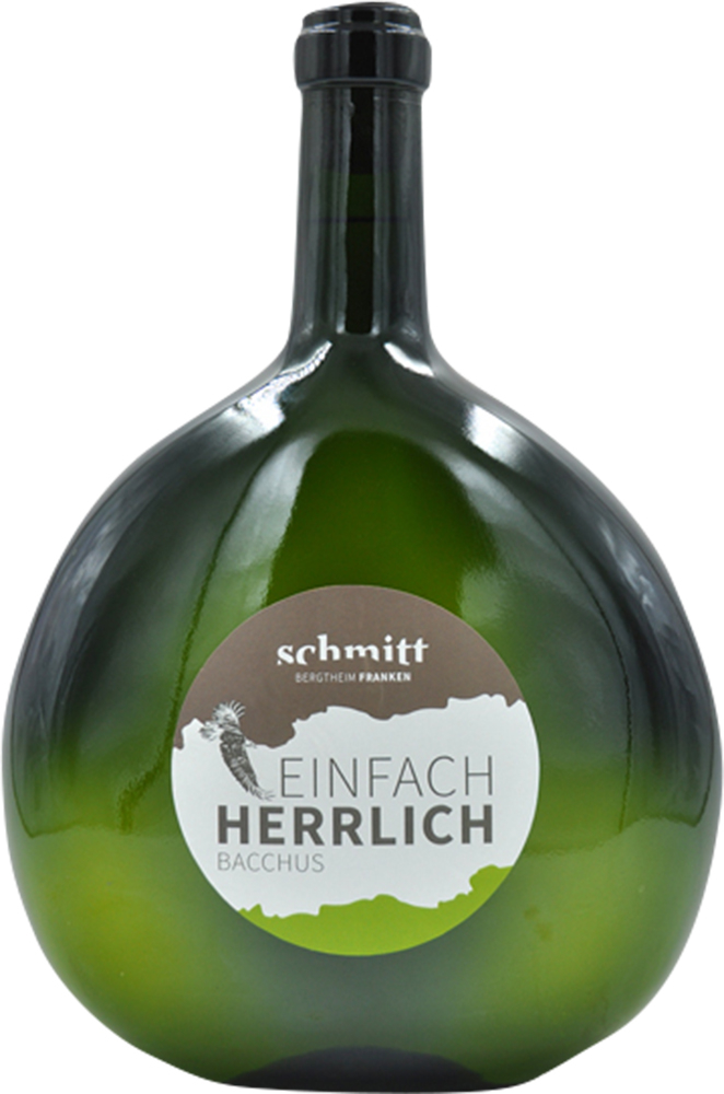 Schmitt Bergtheim 2020 Bacchus Doppel-Magnum-Bocksbeutel halbtrocken 3,0 L