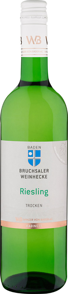 Winzer von Baden 2021 Riesling Bruchsaler Weinhecke Kabinett trocken