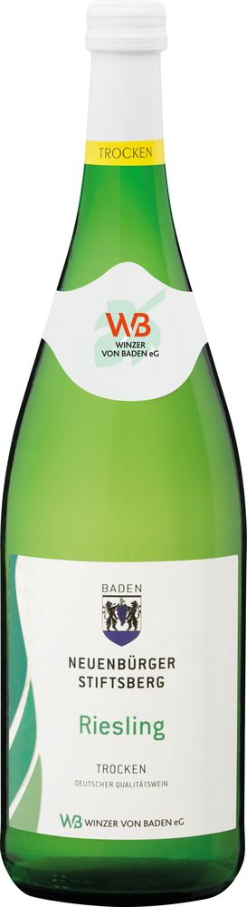 Winzer von Baden 2022 Riesling Neuenbürger Stiftsberg trocken 1,0 L