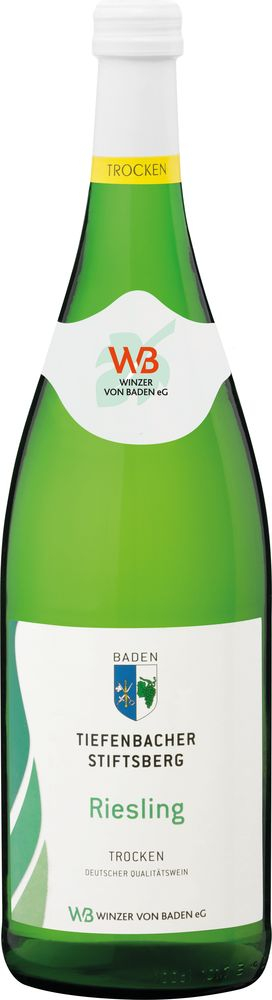 Winzer von Baden 2022 Riesling Tiefenbacher Stiftsberg trocken 1,0 L