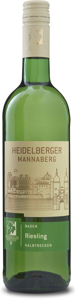 Winzer von Baden 2021 Riesling Heidelberger Mannaberg halbtrocken