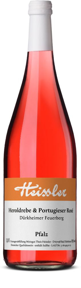 Heissler 2022 Portugieser & Heroldrebe Rosé feinherb 1,0 L