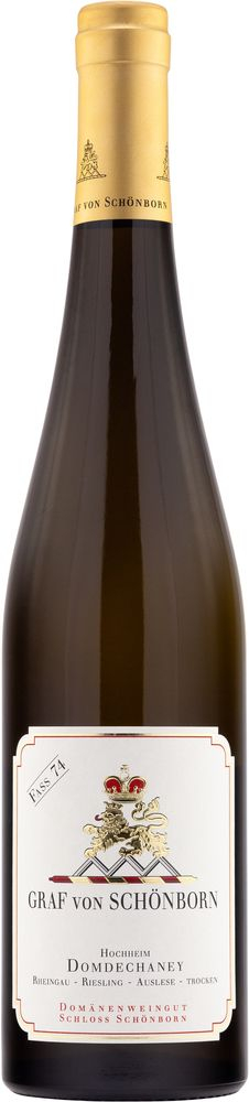 Domänenweingut Schloss Schönborn 2018 Hochheim Domdechaney Riesling Auslese Fass 74 trocken