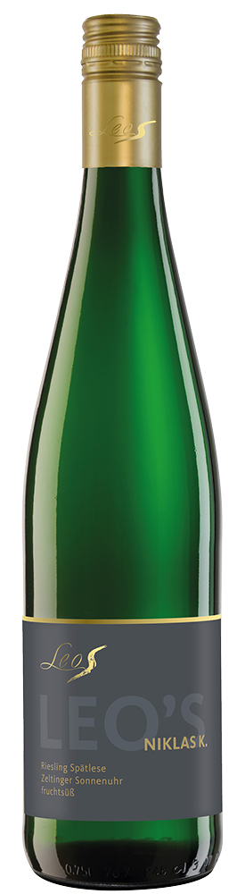 Leos 2020 Zeltinger Sonnenuhr Riesling "Niklas K." Spätlese süß