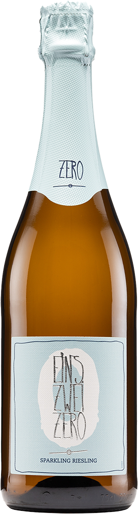 EINS-ZWEI-ZERO Sparkling Riesling entalkoholisiert verperlt - Weingut Leitz