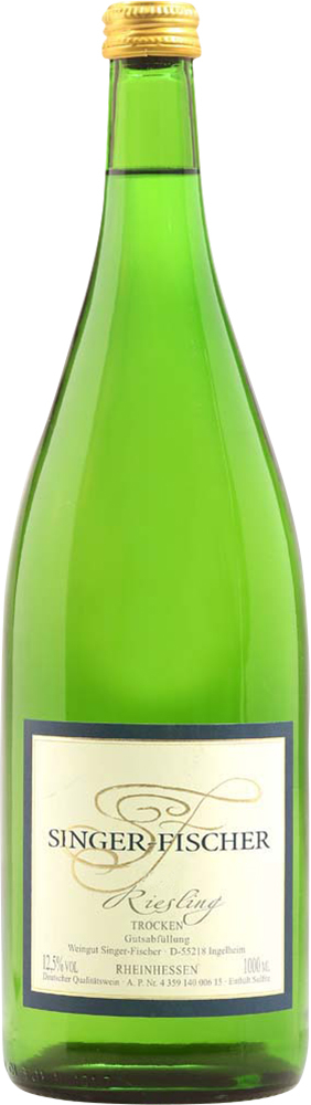 Singer-Fischer 2021 Riesling trocken 1,0 L