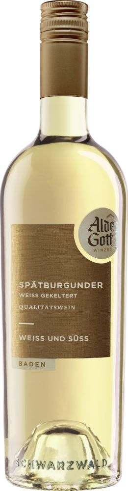 Alde Gott Winzer Schwarzwald 2022 Spätburgunder Weiß&Süß weiß gekeltert Qualitätswein süß