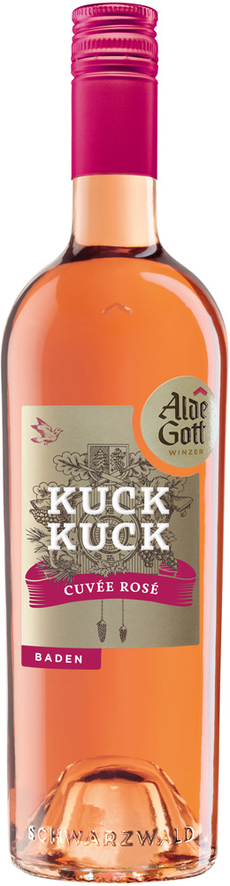 Alde Gott Winzer Schwarzwald 2022 KUCK KUCK Cuvée rosé feinherb