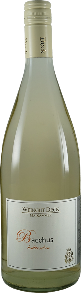 2025 Bacchus halbtrocken 1,0 L - Weingut Deck