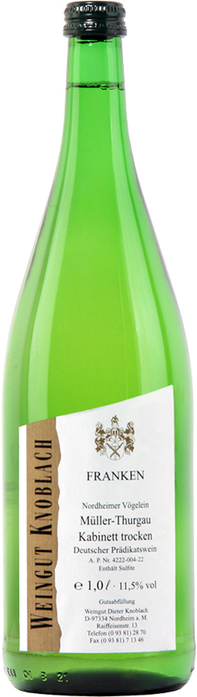 Knoblach 2021 Müller-Thurgau trocken 1,0 L