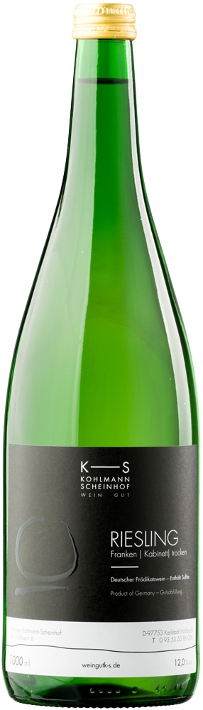 Kohlmann-Scheinhof 2022 Riesling Kabinett trocken 1,0 L