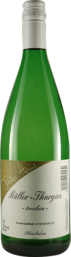 Dieter Heinz 2022 Müller-Thurgau trocken 1,0 L