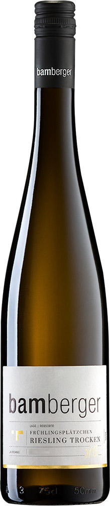 2021 Frühlingsplätzchen Riesling trocken - Wein- und Sektgut Bamberger