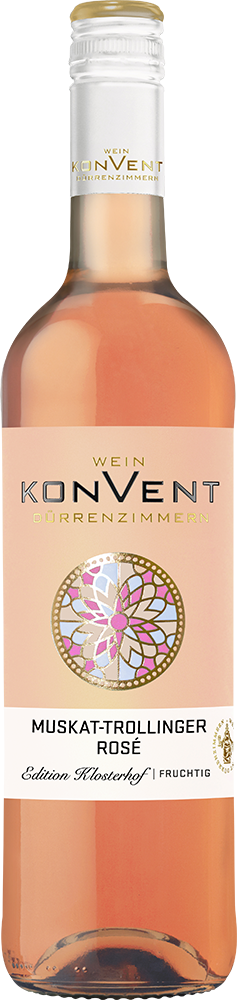 2024 Muskattrollinger Weißherbst Klosterhof Muskat-Trollinger Rosé lieblich - Weinkonvent Dürrenzimmern eG